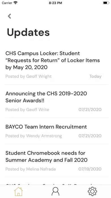 Cupertino High School Screenshots