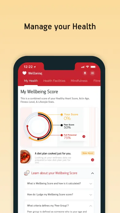 ภาพหน้าจอของ Activ Health