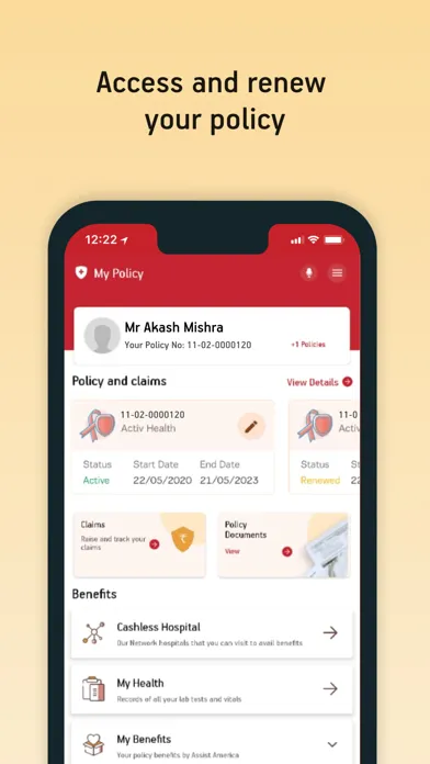 ภาพหน้าจอของ Activ Health