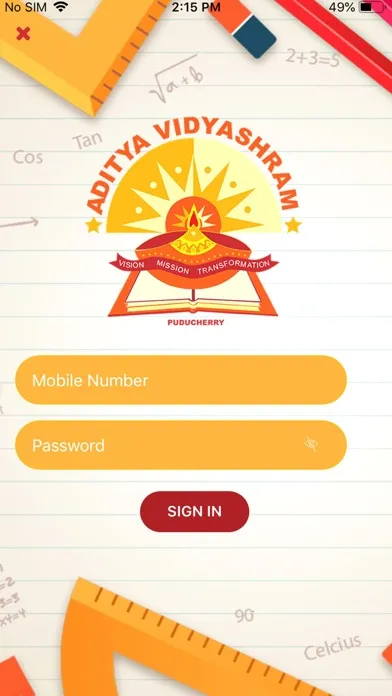 Aditya Vidyashram سکرین شاٹس