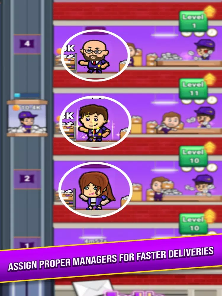 FedUp Delivery Idle Tycoon iPad 應用截圖