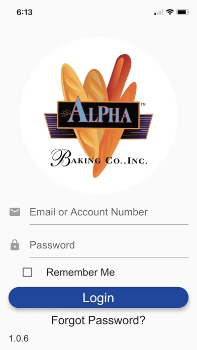 Alpha Baking eCommerce Screenshots