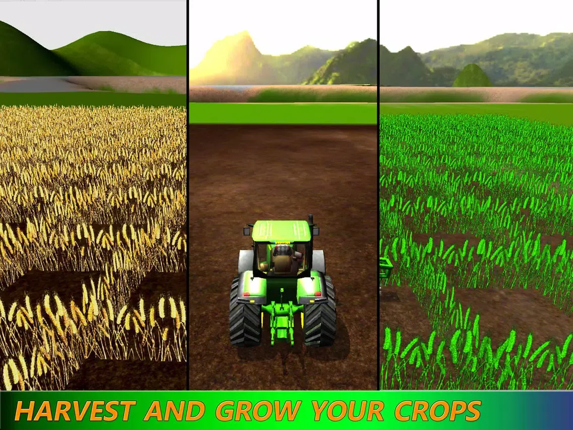 Farming Expert Game: Diesel Tractor Harvest Season iPad  Screenshots