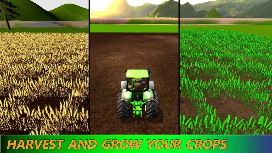 Farming Expert Game: Diesel Tractor Harvest Season Screenshots