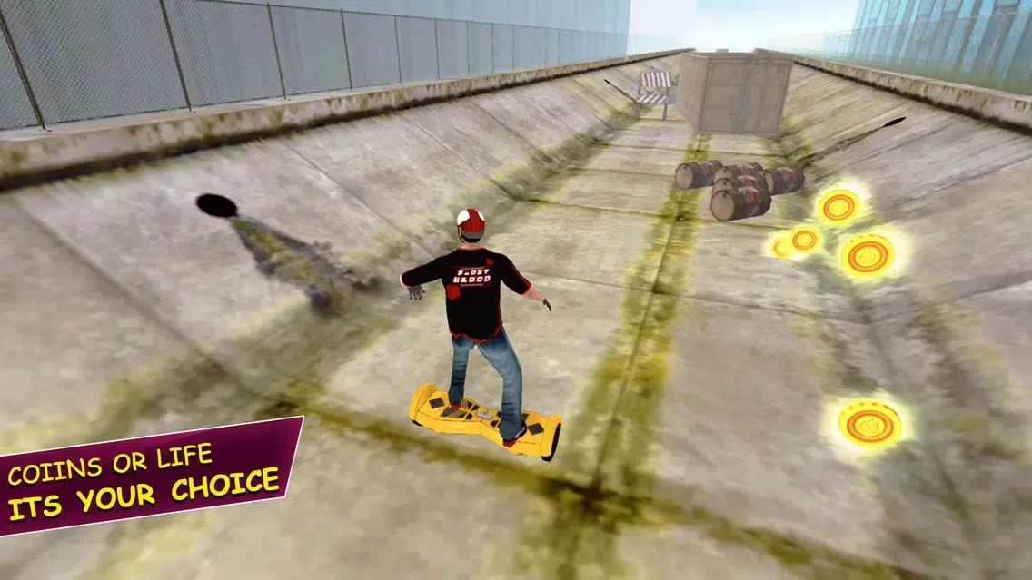 Hoverboard Stunts Rider 2017: Endless Run Game स्क्रीनशॉट