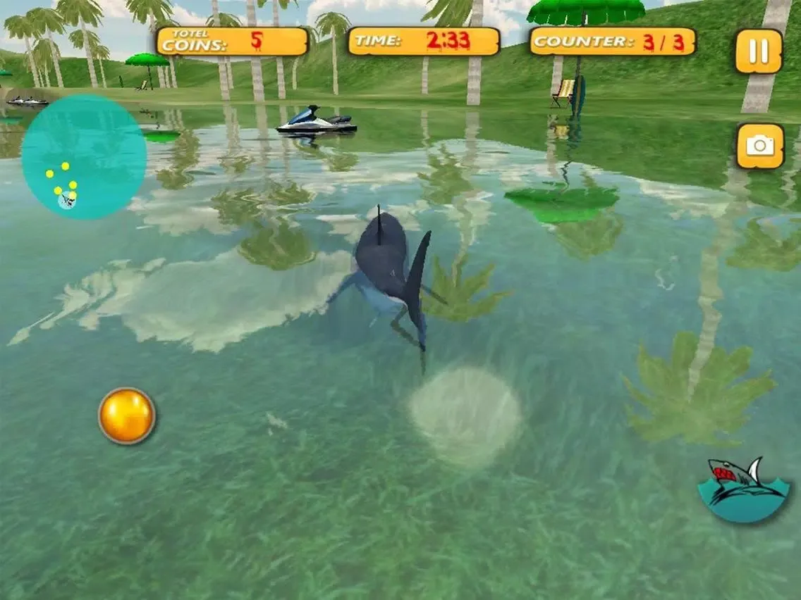 Скриншоты Hunter Shark Attack Simulator : Deadly Adventure iPad 