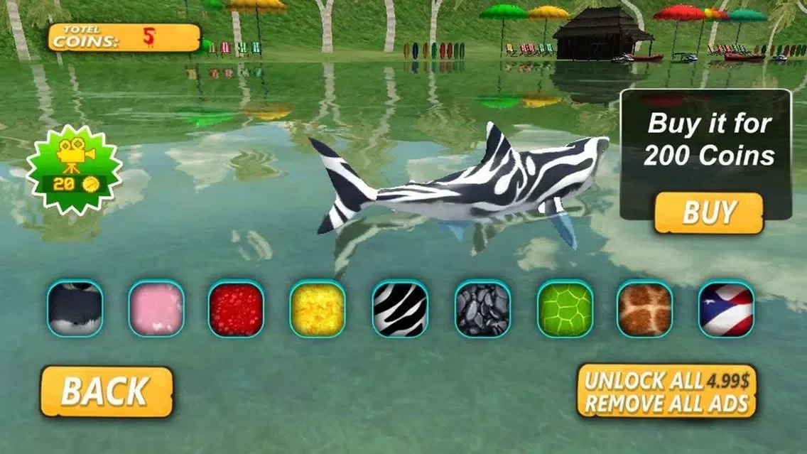 Скриншоты Hunter Shark Attack Simulator : Deadly Adventure