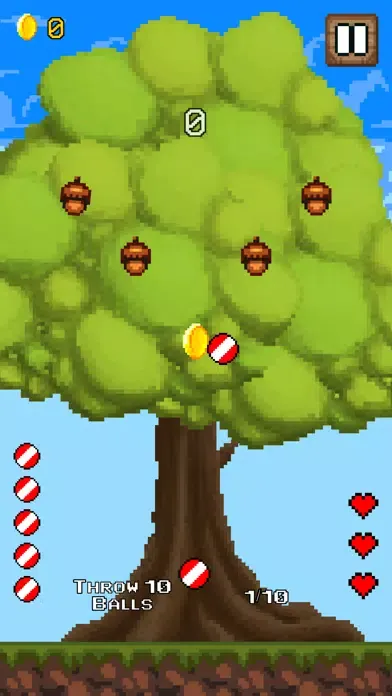Tangkapan layar Acorn Panic