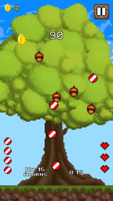 Tangkapan layar Acorn Panic