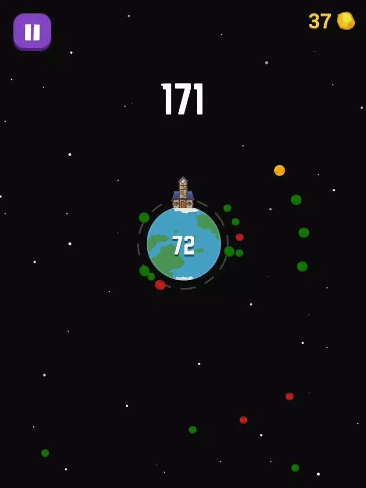 Asteroid Orbit iPad  स्क्रीनशॉट