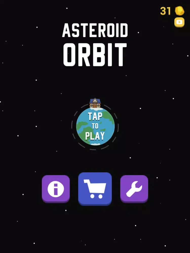 Asteroid Orbit iPad  स्क्रीनशॉट