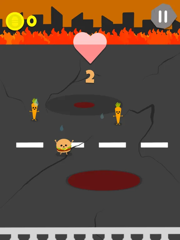 Capturas de pantalla de Burger Panic iPad 