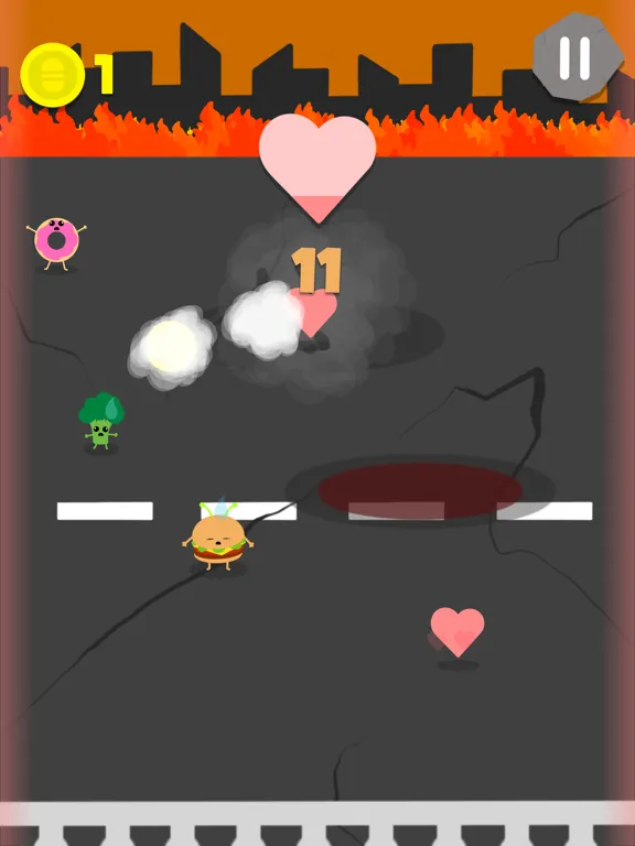 Capturas de pantalla de Burger Panic iPad 