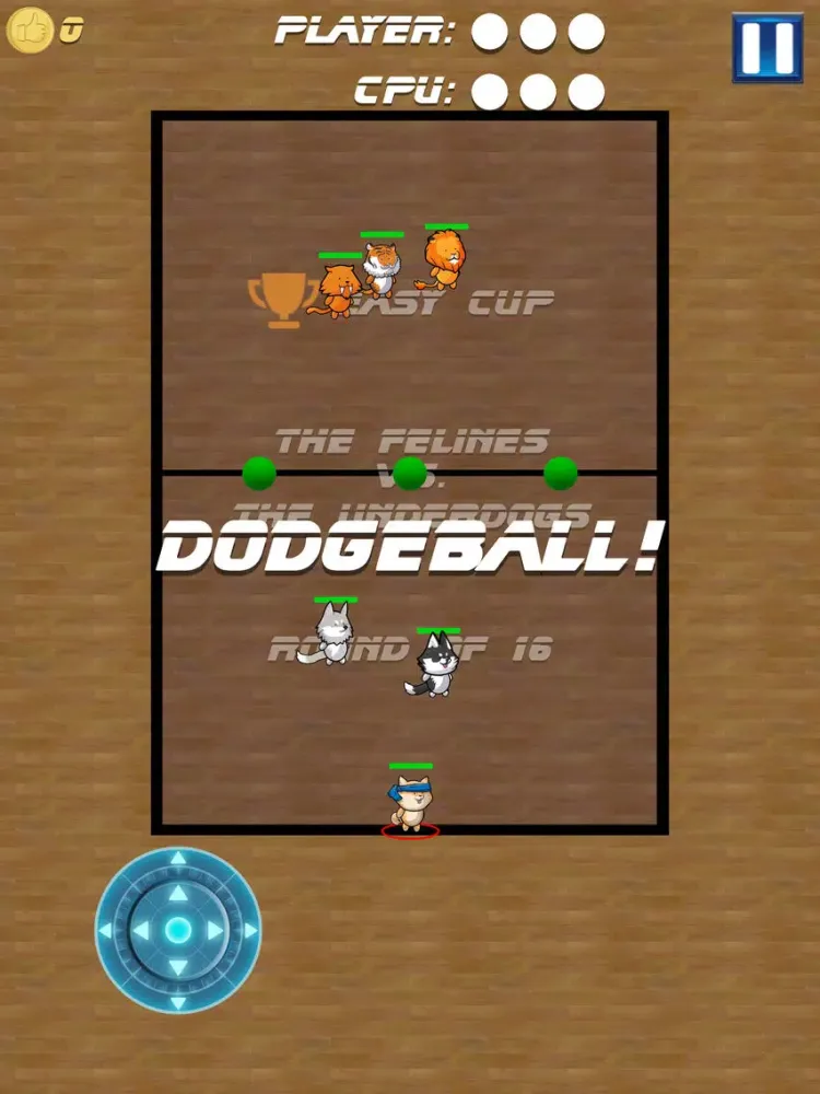 تصاویر Dodgeball - Adknown Games iPad 