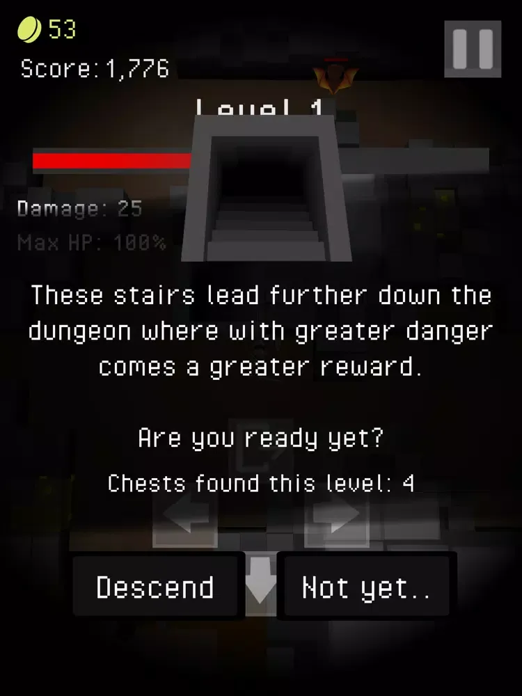 ภาพหน้าจอของ Dungeon Miner Quest iPad 