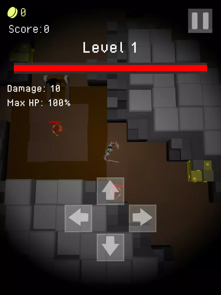 ภาพหน้าจอของ Dungeon Miner Quest iPad 