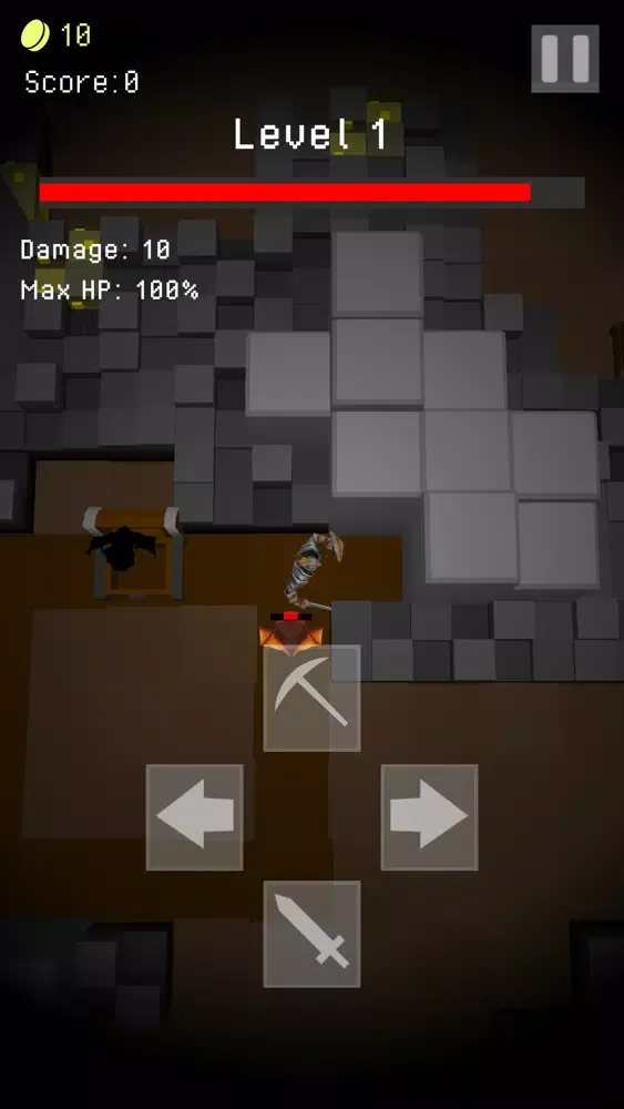 ภาพหน้าจอของ Dungeon Miner Quest