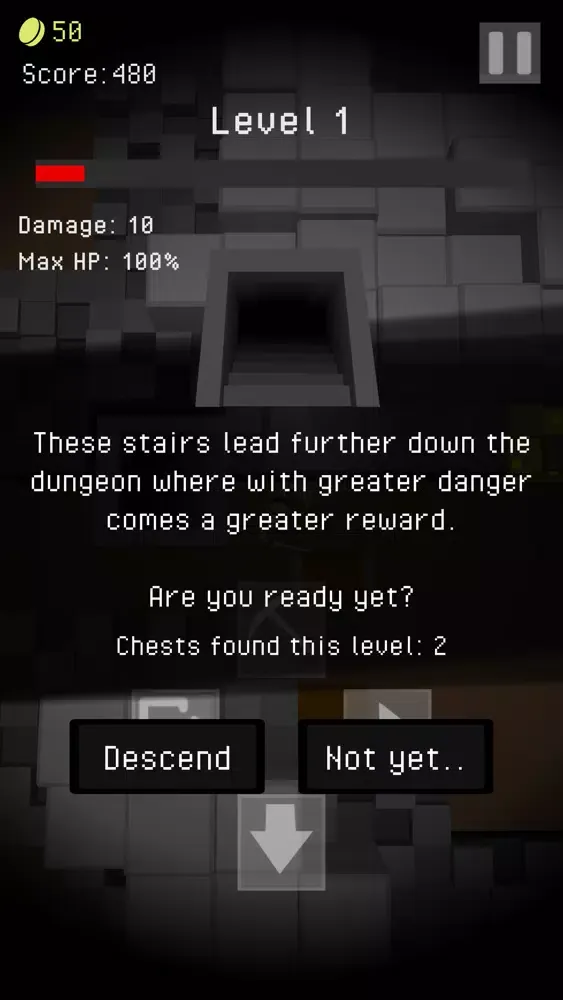 ภาพหน้าจอของ Dungeon Miner Quest