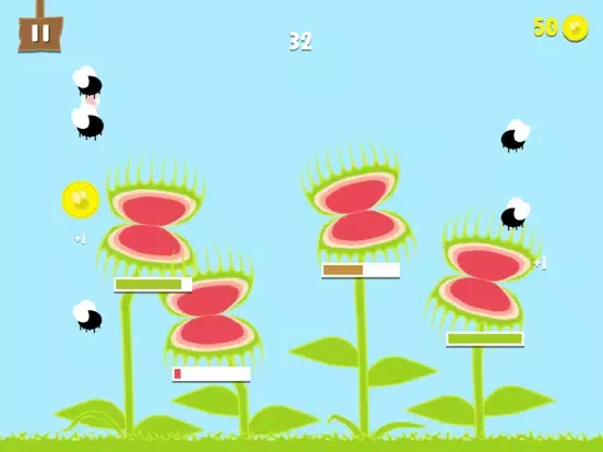 Captures d'écran de Feeding Flytraps iPad 