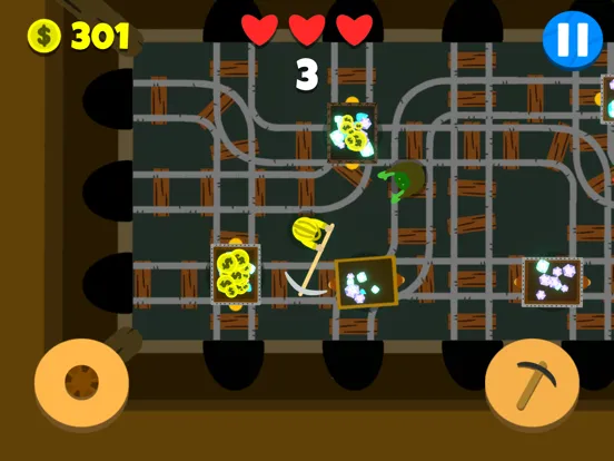 Greedy Miner iPad  स्क्रीनशॉट
