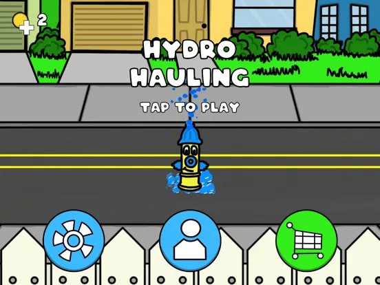 Tangkapan skrin Hydro Hauling iPad 