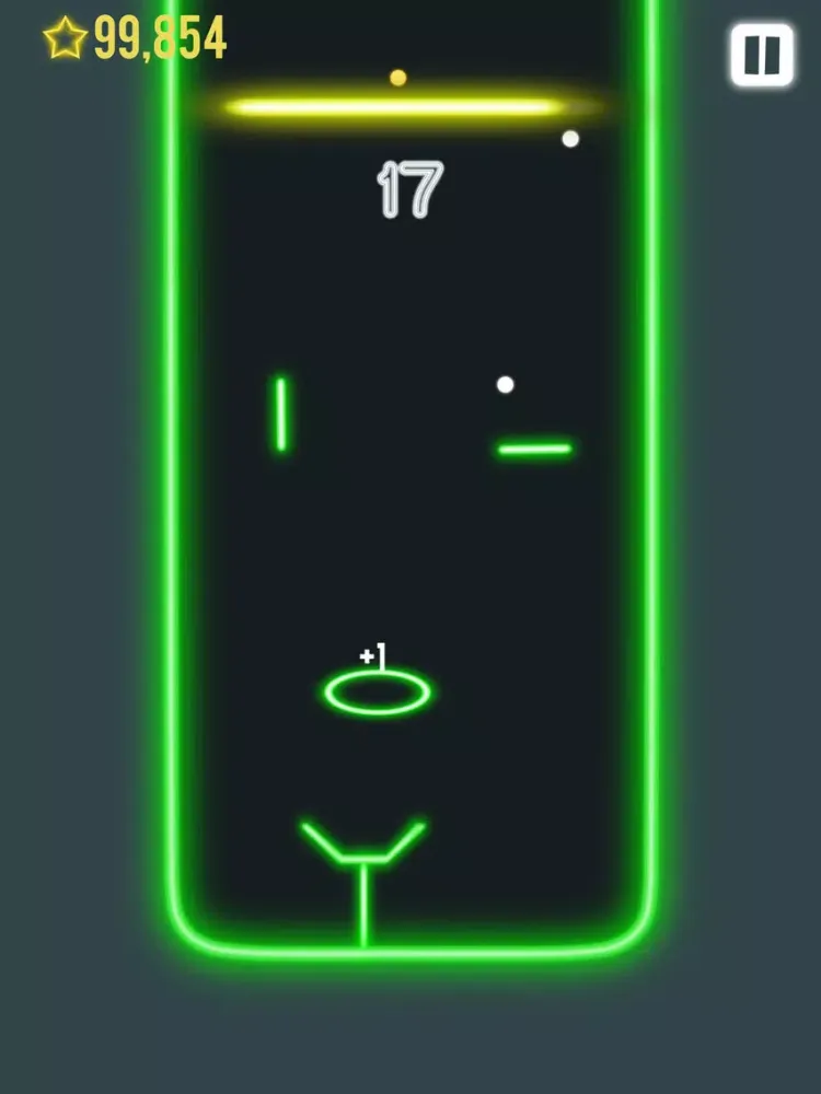 Capturas de pantalla de Neon Ball Scooper iPad 