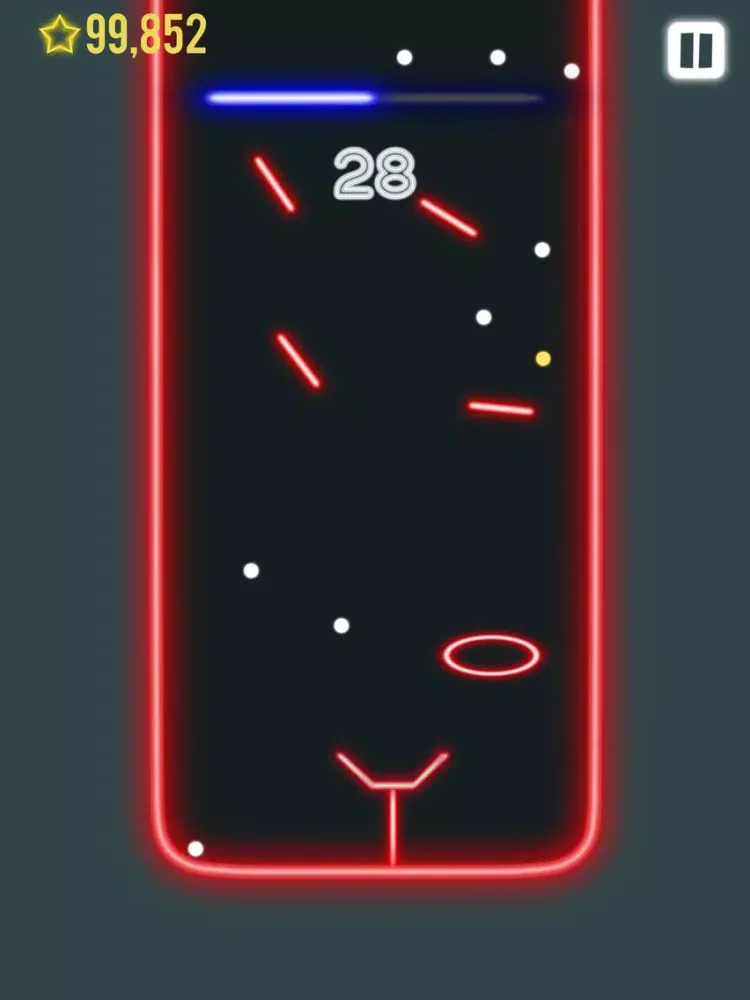 Capturas de pantalla de Neon Ball Scooper iPad 
