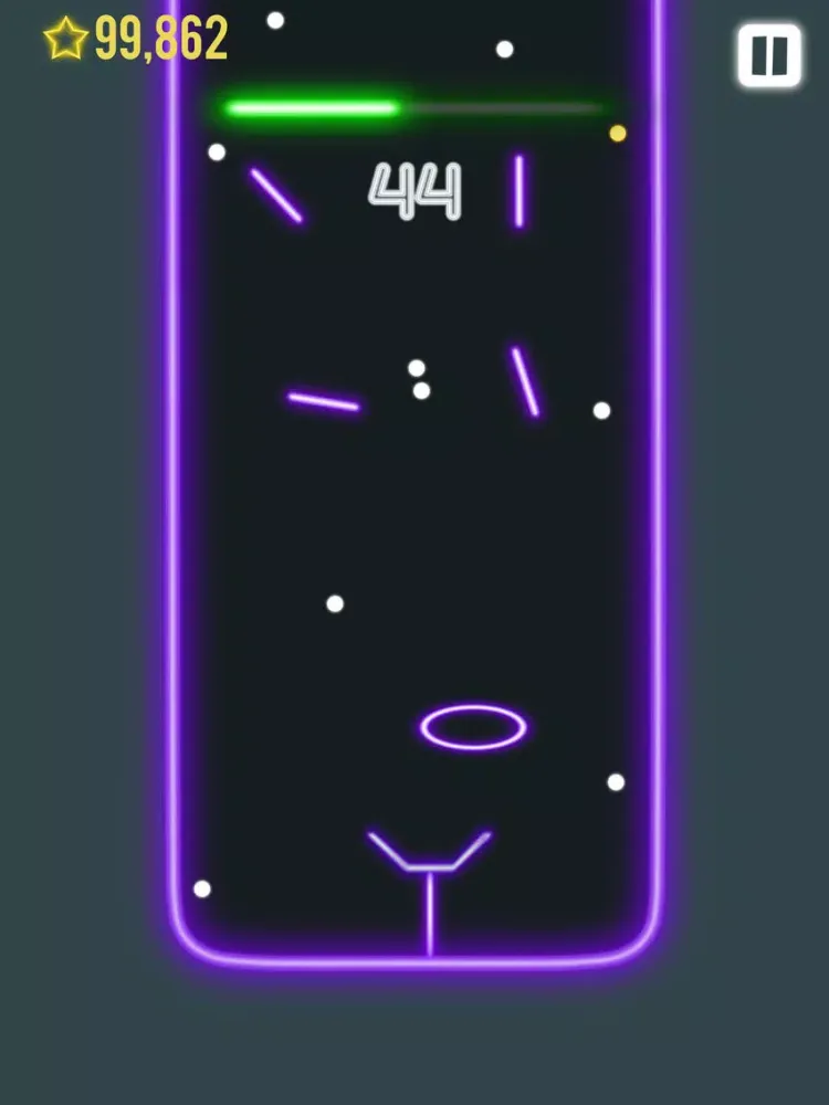Capturas de pantalla de Neon Ball Scooper iPad 