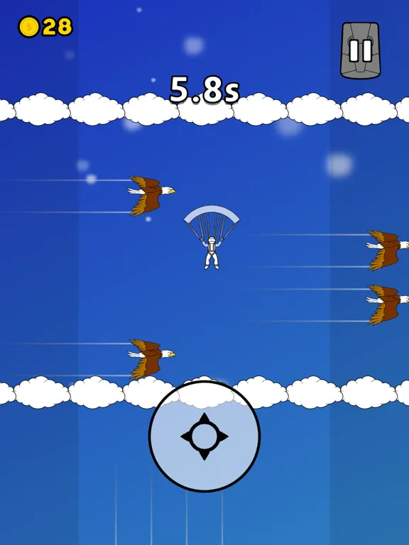 Скриншоты Slow Fall iPad 