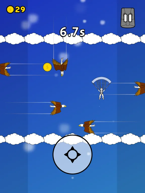 Скриншоты Slow Fall iPad 