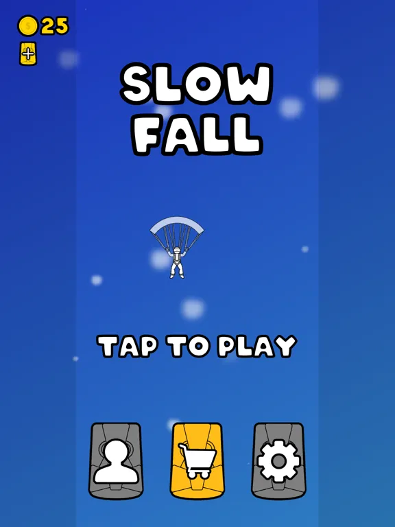Скриншоты Slow Fall iPad 