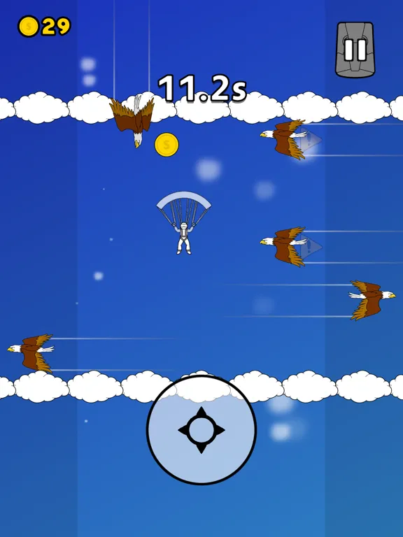 Скриншоты Slow Fall iPad 
