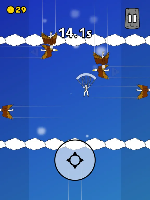 Скриншоты Slow Fall iPad 