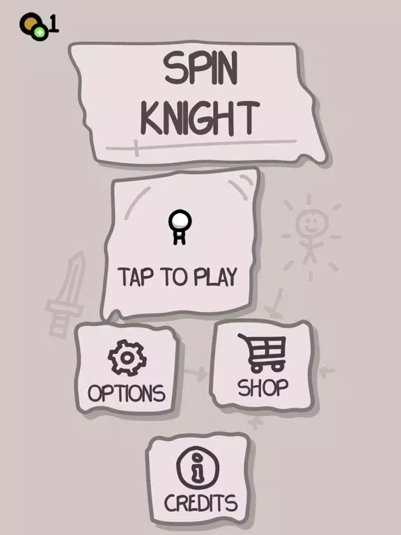 Capturas de tela do Spin Knight iPad 