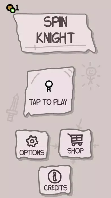 Capturas de tela do Spin Knight