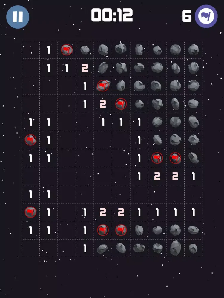 Starsweeper - Adknown Games iPad  স্ক্রিনশট