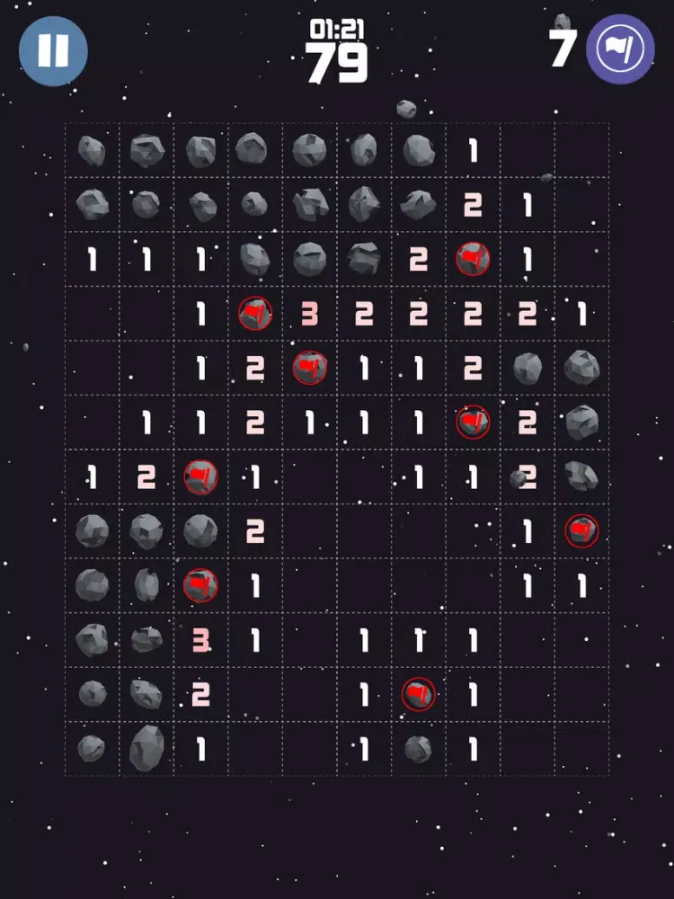 Starsweeper - Adknown Games iPad  স্ক্রিনশট