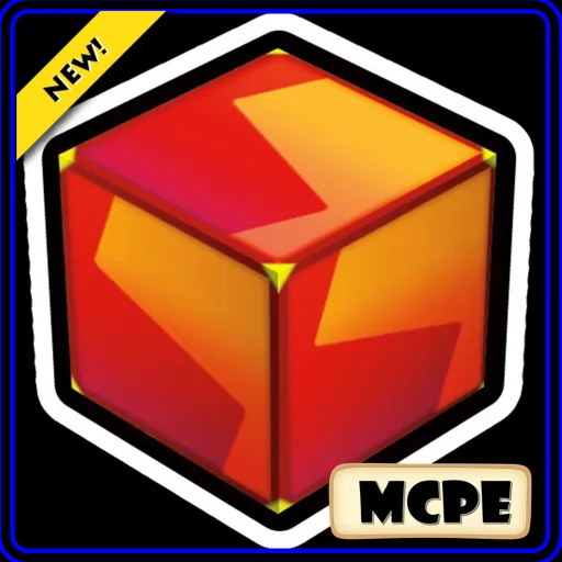 تصاویر Lucky Block Red For MCPE