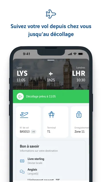 Tangkapan skrin Lyon Aéroport