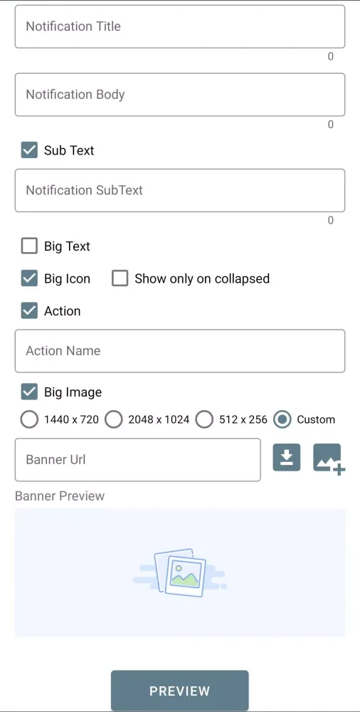 Notification Preview應用截圖