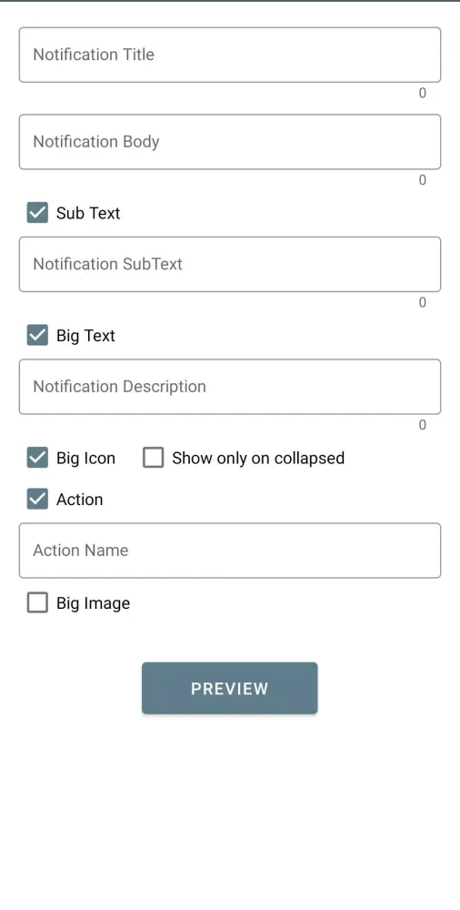 Notification Preview應用截圖