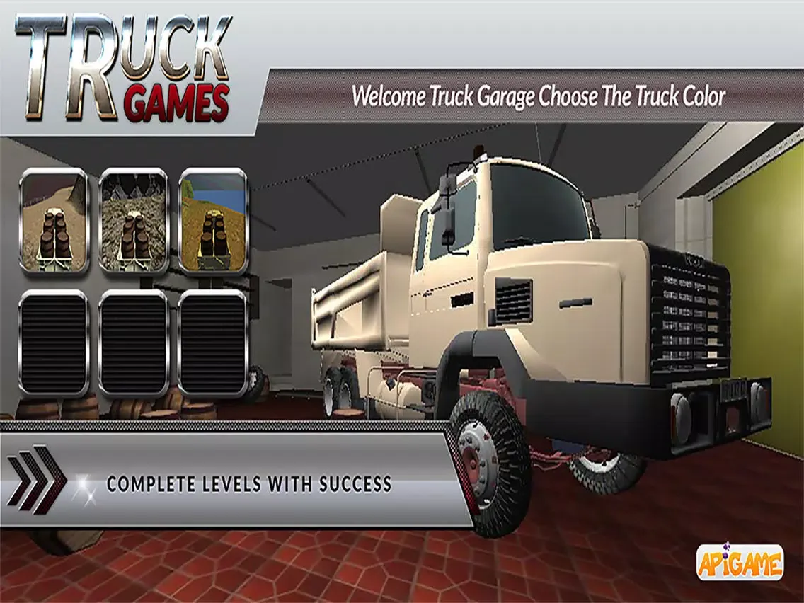 Capturas de tela do 3D Truck Simulator iPad 