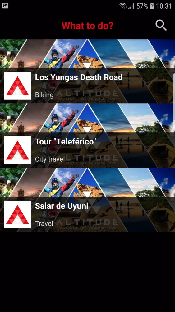 Altitude Travel سکرین شاٹس