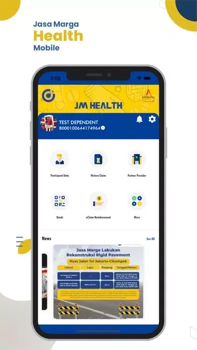 Captures d'écran de JM Health