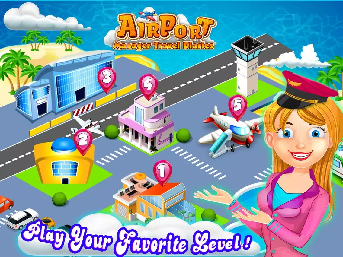 Airport Manager Summer Holiday iPad 應用截圖