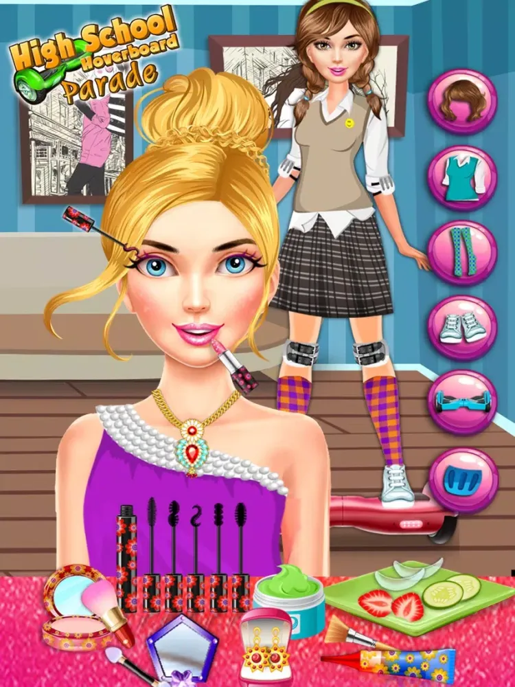 Скриншоты High School Hoverboard Party iPad 