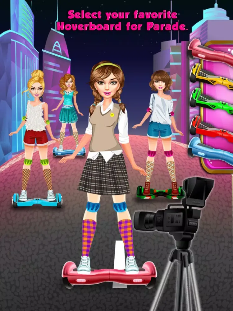 Скриншоты High School Hoverboard Party iPad 