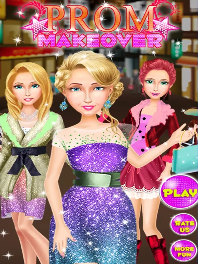 ภาพหน้าจอของ Prom Makeover Salon iPad 