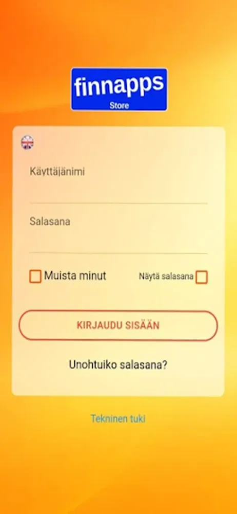 Ảnh chụp màn hình của 2020-Finnapps Admin App