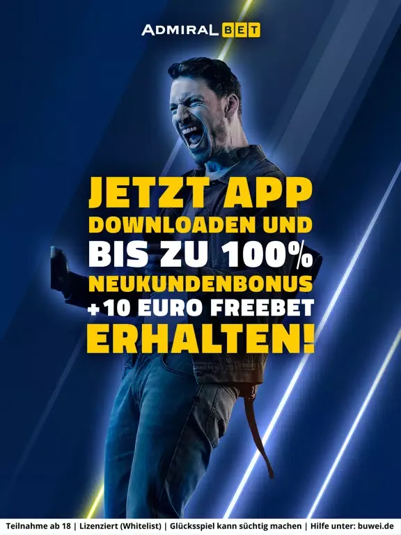 AdmiralBet: Live Sportwetten iPad  Ekran Görüntüleri